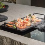 Indukcijas cepšanas panna BORA Surface Induction Grill pan KWGPFI, 1.2l, 46,9x27cm