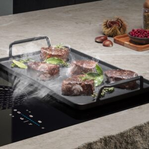 Indukcijas cepšanas panna BORA Surface Induction Grill pan KWGPFI, 1.2l, 46,9x27cm