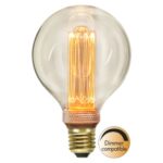 Dekoratīvā LED spuldze Star Trading New Generation Classic E27, G95, 2.5W, 90lm DIM, 1800K
