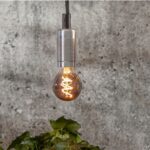 Dekoratīvā LED spuldze Star Trading Decoled Grace Smoke, E14, P45, 3W, 50lm, 1800K