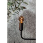 Dekoratīvā LED spuldze Star Trading Decoled Grace Smoke, E14, P45, 3W, 50lm, 1800K