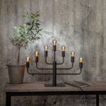 Dekoratīvā LED spuldze Star Trading Decoled Grace Smoke, E14, P45, 3W, 50lm, 1800K