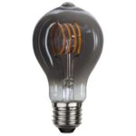 LED dekoratīvā spuldze Star Trading Decoled Spiral Smoke, E27, TA60, 2W, 50lm DIM, 2100K, IP20