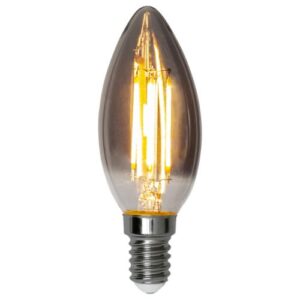 LED dekoratīvā spuldze Star Trading Soft Glow Smoke 3-step memory, E14, C37, 2.9W, 150lm Step-DIM, 2200K