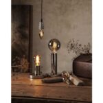 LED dekoratīvā spuldze Star Trading Soft Glow Smoke 3-step memory, E14, C37, 2.9W, 150lm Step-DIM, 2200K