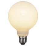 LED spuldze Star Trading LED Lamp Opaque Fil RA90 3-step, E27, G95, 7.5W, 800lm Step-DIM, 2700K