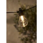 LED gaismas virtene ar maināmiem LED Star Trading Selecta, 7.2m, 10LED, E12, 2700K, IP44, ar taimeri