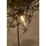 LED gaismas virtene ar maināmiem LED Star Trading Selecta, 7.2m, 10LED, E12, 2700K, IP44, ar taimeri