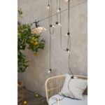 LED gaismas virtene ar maināmiem LED Star Trading Selecta, 7.2m, 10LED, E12, 2700K, IP44, ar taimeri