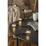 LED gaismas virtene ar saules bateriju Star Trading Solar Light Chain Globe Mini, 2.7m, 10LED, 3000K, IP44