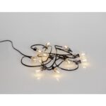 LED gaismas virtene ar saules bateriju Star Trading Solar Light Chain Globe Mini, 2.7m, 10LED, 3000K, IP44