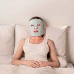 LED gaismas terapijas sejas maska Nanoleaf Light therapy face mask, FDA, NIR, RGB+IR LED