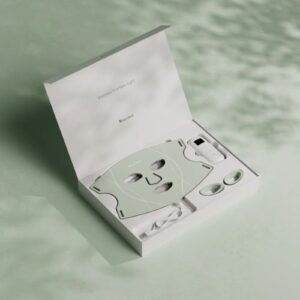 LED gaismas terapijas sejas maska Nanoleaf Light therapy face mask, FDA, NIR, RGB+IR LED