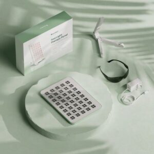 LED sarkanās gaismas terapijas panelis Nanoleaf Red light Therapy Panel, 276x192mm, Red Light+ NIR, 160LED