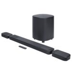 Mājas kinozāle JBL Bar 1000MK2 7.1.4 soundbar with 10″ wireless sub, 960W, 33-20000Hz, Dolby Atmos®, DTS:X
