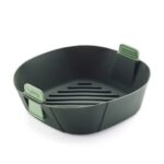 Silikona trauks karstā gaisa friterim Lékué Air Fryer Basket L, 23x8.5cm, ar rokturiem