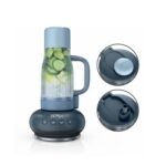 Blenderis ar krūzi Ninja BlendBoss Tumbler Blender Cyberspace DB351EUCY, 1100W, 0.71l, Auto-iQ