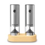 Elektriskās sāls un piparu dzirnaviņas Stollar the Salt & Pepper SSP300, USB-C, 30ml, keramiskas