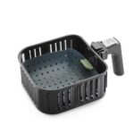 Silikona paliktnis karstā gaisa friterim Lékué Air Fryer Mat, 22x2.4cm, perforēts