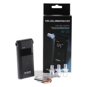 Alkometrs Alcometric Alcofind AF-20, 0-4.00%, +/- 0.035%, 2xAAA, ar iemuti