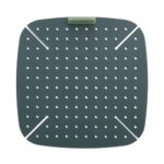 Silikona paliktnis karstā gaisa friterim Lékué Air Fryer Mat, 22x2.4cm, perforēts