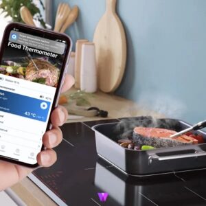 Pārtikas termometrs bezvadu Bosch Wireless food thermometer HEZ32WA00, gaļai, zivīm