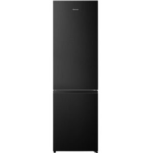 Ledusskapis ar saldētavu Hisense RB435N4BFE, 201x59.5cm, 336l, No Frost, CrispZone, Black Steel