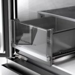 Ledusskapis ar saldētavu Hisense PureFlex Cross Door RQ5P640SSKD, 179x91cm, 647l, Total No Frost, Black Stainless