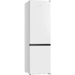 Ledusskapis ar saldētavu Hisense RB435N4BWE, 201x59cm, 336l, NoFrost, SuperFrost, Moisture Fresh Crisper