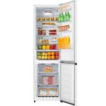 Ledusskapis ar saldētavu Hisense RB435N4BWE, 201x59cm, 336l, NoFrost, SuperFrost, Moisture Fresh Crisper