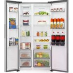 Ledusskapis ar saldētavu Hisense Hi3 Side by Side RS3P558NEIE, 178.6x91cm, 544l, Total No Frost