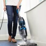 Putekļu sūcējs ar tvaika tīrīšanu Bissell Vac&Steam 4266N, 1600W, 0.4l, 7.6m, Zils/Titāna