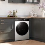 Veļas mašīna ar žāvētāju siltumsūkņa Hisense 5i KitchenFit WD5I1245BWRH, 12/8kg, 1400apgr./min.