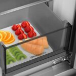 Ledusskapis ar saldētavu Hisense PureFlex Cross Door RQ5P640SSKD, 179x91cm, 647l, Total No Frost, Black Stainless