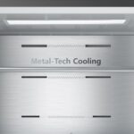 Ledusskapis ar saldētavu Hisense Skyline RB645N4BFE, 200x70cm, 495l, No Frost, Fresh Crisper
