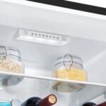 Ledusskapis ar saldētavu Hisense RB435N4BFE, 201x59.5cm, 336l, No Frost, CrispZone, Black Steel