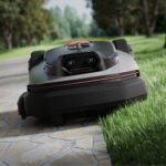 Zāles pļāvējs robots Roborock RockNeo Q105, 500m², RTK+VSLAM, 4Ah, Sentisphere, IPX6