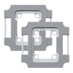 Rezerves tīrīšanas lupatiņas ar rāmi 2gb. Wiping Pad with bracket for WINBOT W3 Family, W-CC02-0023