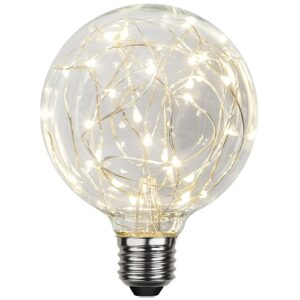 LED spuldze dekoratīva Star Trading Decoled, E27, G95, 45lm, 2900K, IP20