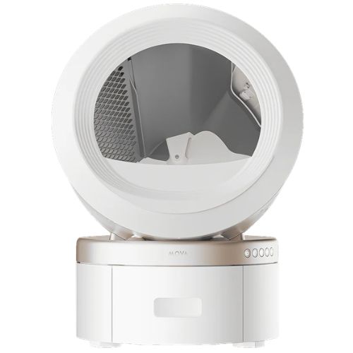 Pašattīrošā kaķu tualete MOVA MeowgicPod LR10 Prime, 11l/15 dienām, Dual-Chamber Refresh, ar aplikāciju Pašattīrošā kaķu tualete MOVA MeowgicPod LR10 Prime, 11l/15 dienām, Dual-Chamber Refresh, ar aplikāciju