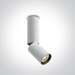 Griestu gaismeklis One Light Decorative Directional Spots GU10, 13.5+10cm, Alu, Balts