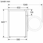 Veļas mazgājamā mašīna Bosch Serie 6 WGK264FLSN, 11kg, 1400apgr./min., i-DOS, Home Connect