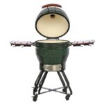 Keramiskais grils TunaBone Kamado Pro 22″ M, 56cm, Dark Gray