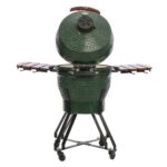 Keramiskais grils TunaBone Kamado Pro 22″ M, 56cm, Camo Green
