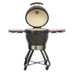 Keramiskais grils TunaBone Kamado Pro 22″ M, 56cm, Dark Gray