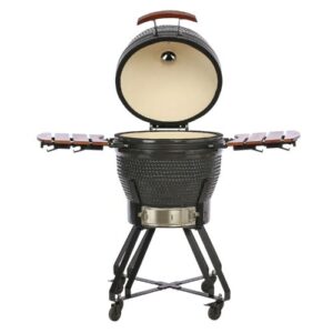 Keramiskais grils TunaBone Kamado Pro 22″ M, 56cm, Dark Gray