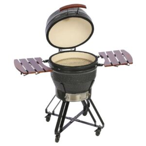 Keramiskais grils TunaBone Kamado Pro 22″ M, 56cm, Dark Gray Keramiskais grils TunaBone Kamado Pro 22″ M, 56cm, Dark Gray