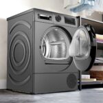Veļas žāvētājs siltumsūkņa Bosch Serie 6 WQG245DXSN, 9kgAuto Dry, Half Load, Pelēks