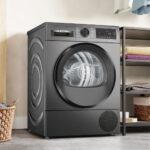 Veļas žāvētājs siltumsūkņa Bosch Serie 6 WQG245DXSN, 9kgAuto Dry, Half Load, Pelēks