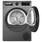 Veļas žāvētājs siltumsūkņa Bosch Serie 6 WQG245DXSN, 9kgAuto Dry, Half Load, Pelēks